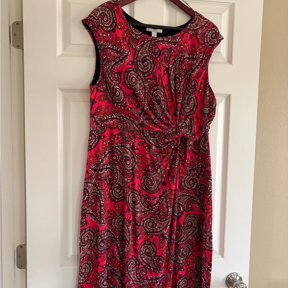 Dana Buchman Paisley Midi Dress